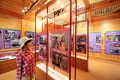 檜枝岐歌舞伎伝承館・「千葉之家」さん館内にて（画像は２０１６年６月１６日の様子です）。